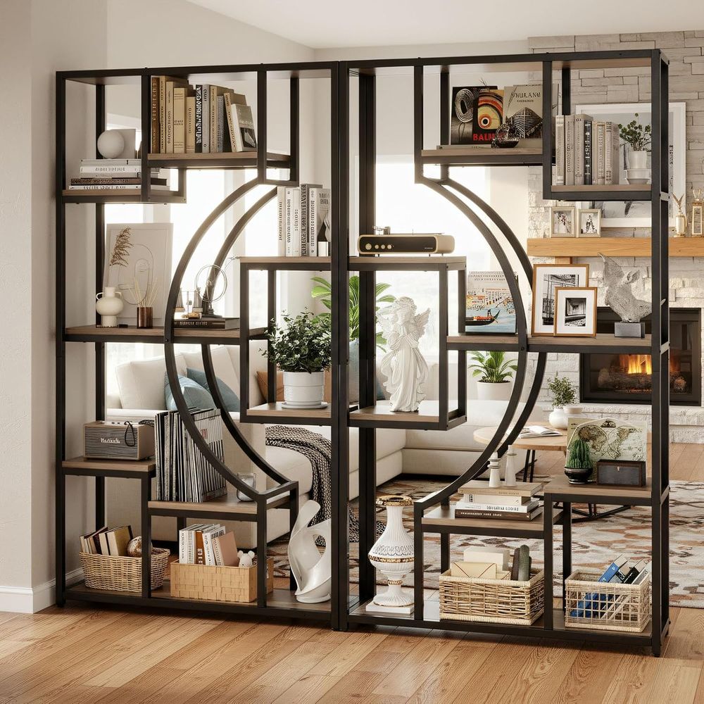 Storage - مجموعة رفوف كتب بارتفاع 70.8 بوصة