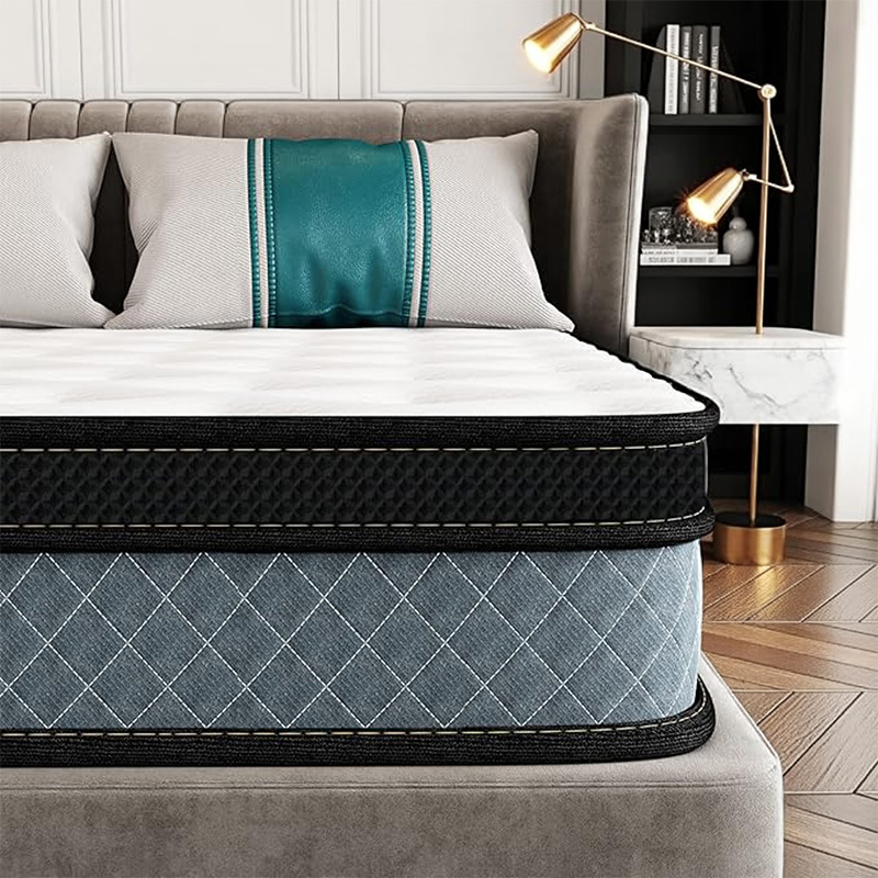 Memory Foam Mattress In A Box Queen - مرتبة هايبرد فاخرة أوروبية مقاس كينج