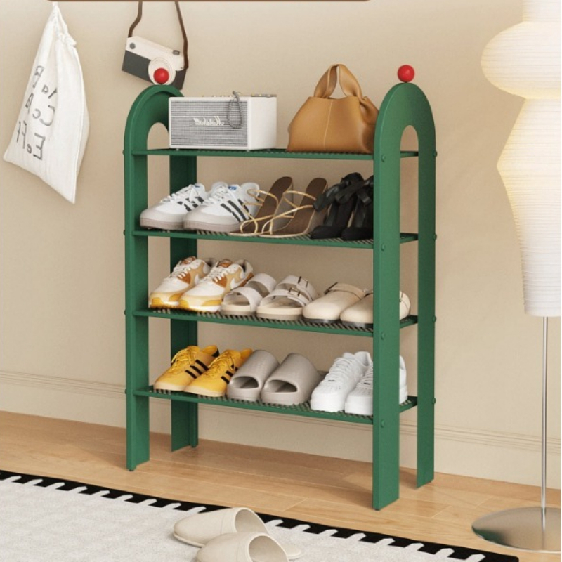 Shoe Rack Cabinet Narrow Entryway - رف أحذية إبداعي ضيق متعدد الطبقات