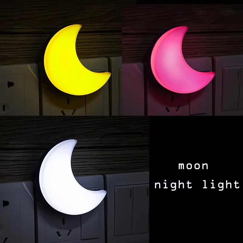 Floating Nightstand With Led Light - ضوء ليلي على شكل قمر 220