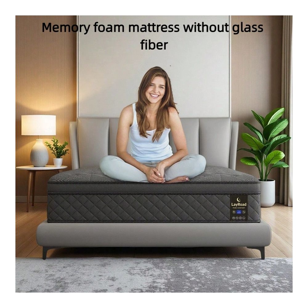 Memory Foam Mattress In A Box Queen - أثاث غرفة نوم مقاس 12-14 بوصة،