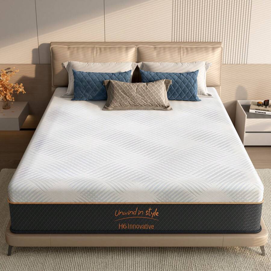 مرتبة من الفوم الميموري مقاس 1 - مراجعة Memory Foam Mattress In A Box Queen وسعره
