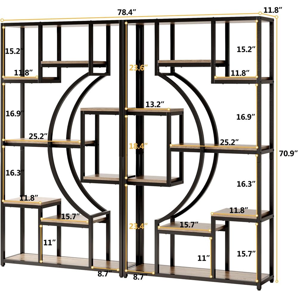 مجموعة رفوف كتب بارتفاع 70.8 ب - مراجعة Storage وسعره