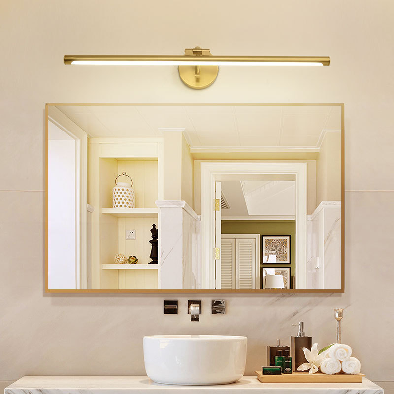 إضاءة مرآة الحمام من النحاس ال - مراجعة Dressing Table Vanity With Lighted Mirror وسعره