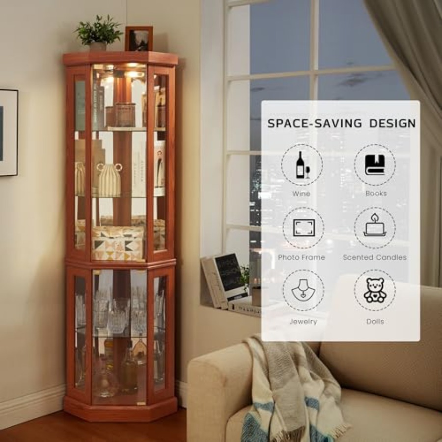 خزانة عرض زاوية لغرفة المعيشة  - مراجعة Storage وسعره