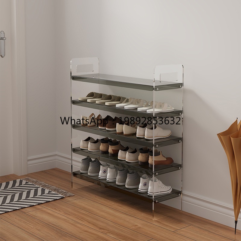 LYY ضوء فاخر بسيط المنزل رف ال - مراجعة Shoe Rack Cabinet Narrow Entryway وسعره