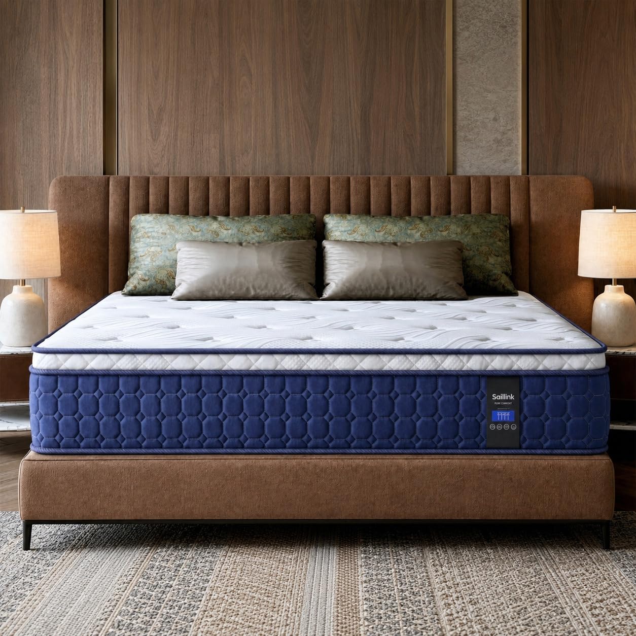 مرتبة بحجم كوين، مرتبة هجينة ب - مراجعة Memory Foam Mattress In A Box Queen وسعره