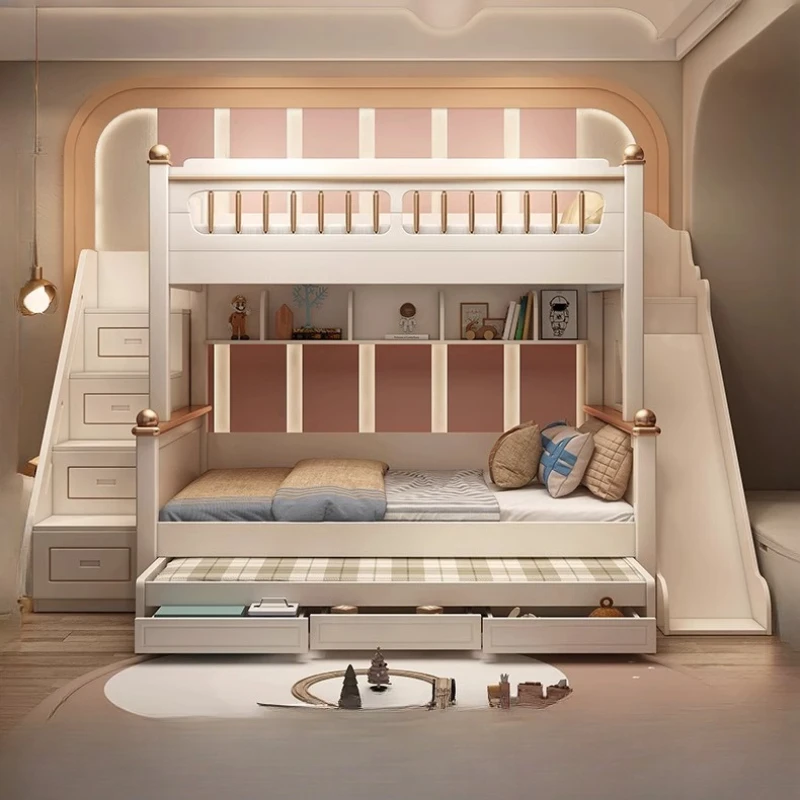 سرير أطفال خشبي 135×190 سم مع  - مراجعة King Size Bed Frame With Storage Drawers وسعره