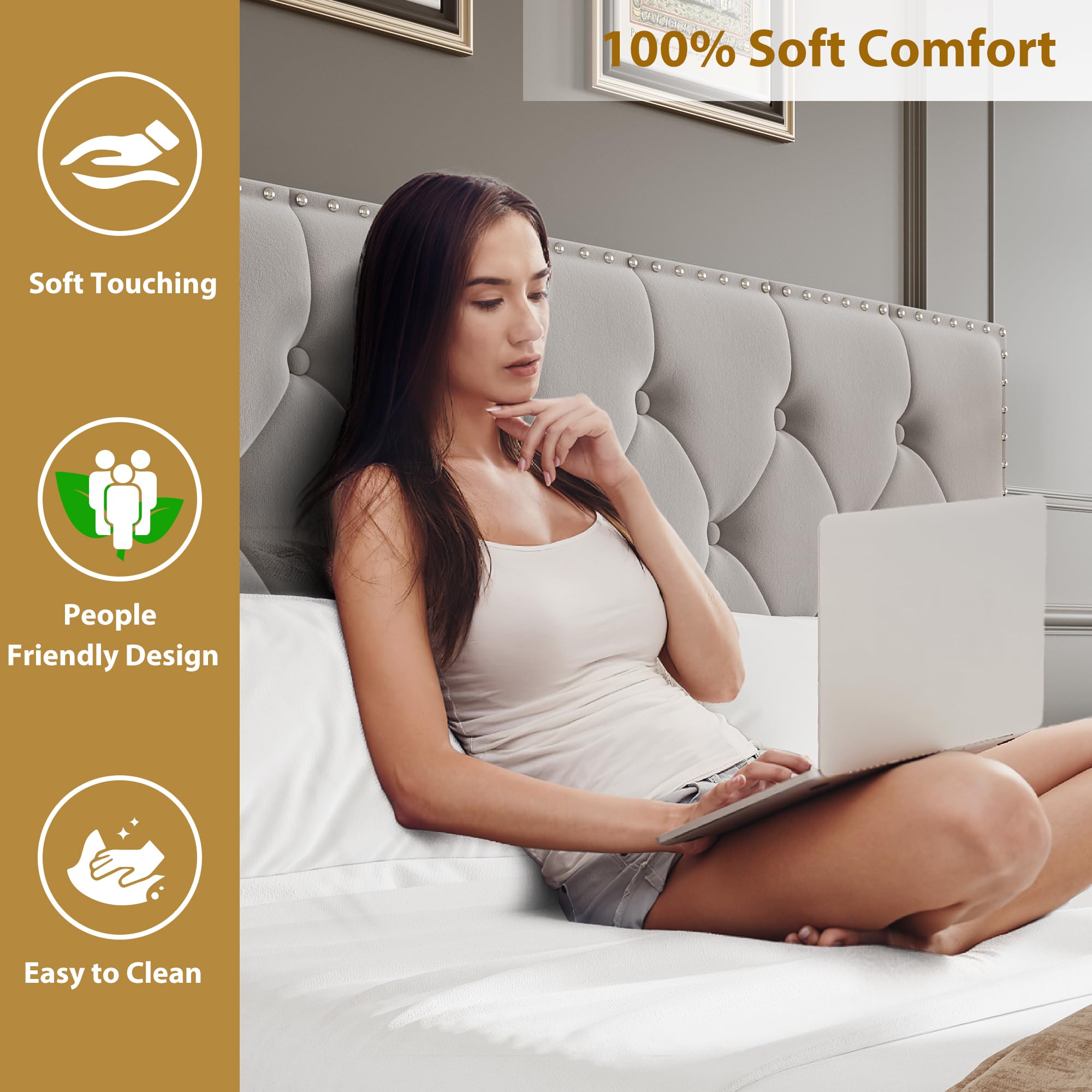 إطار سرير بحجم كينج مع درجين ل - مراجعة King Size Bed Frame With Storage Drawers وسعره