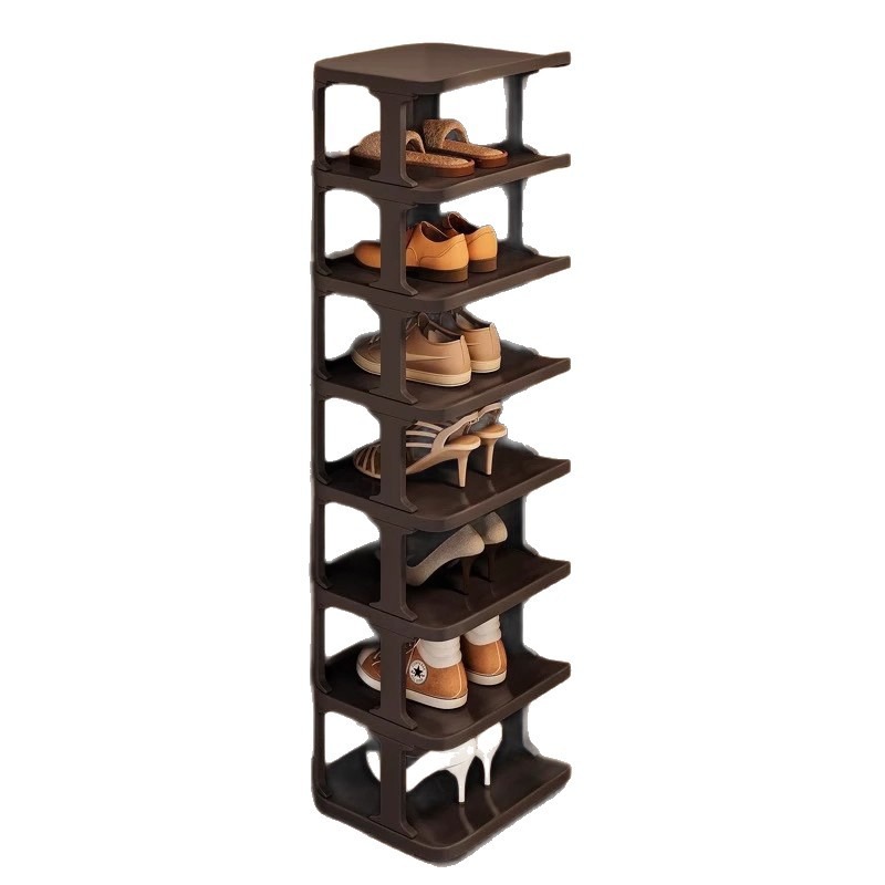 رف أحذية عمودي ضيق متعدد الطبق - مراجعة Shoe Rack Cabinet Narrow Entryway وسعره